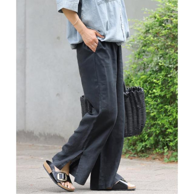 ジャーナルスタンダード レリューム（JOURNAL STANDARD relume）/《一部WEB限定追加2》麻スリットイージーパンツ_11
