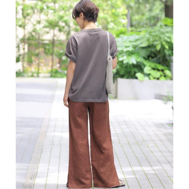 ジャーナルスタンダード レリューム（JOURNAL STANDARD relume）/《一部WEB限定追加2》麻スリットイージーパンツ_17