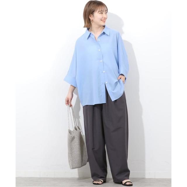 ジャーナルスタンダード レリューム（JOURNAL STANDARD relume）/《追加予約》ハーフスリーブポンチョシャツ_19