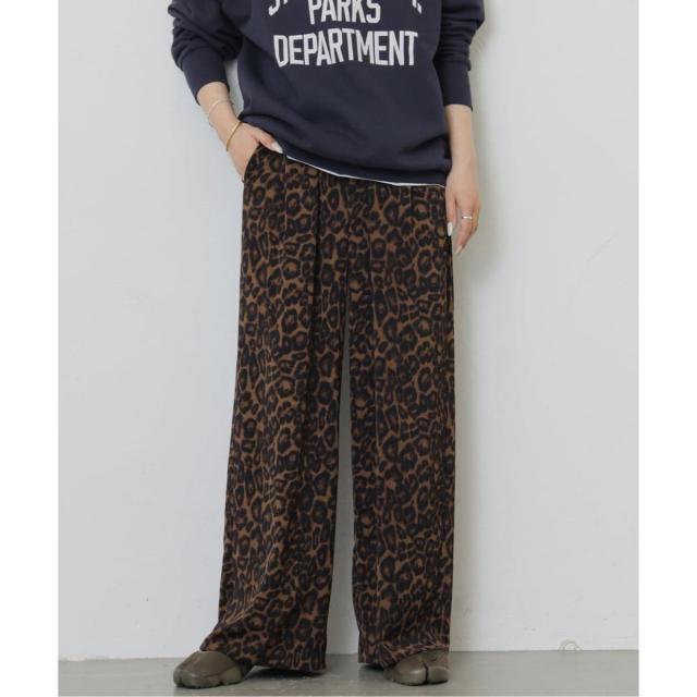 ジャーナルスタンダード レリューム（JOURNAL STANDARD relume）/《予約》レオパードプリントパンツ