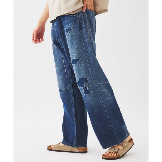 ジャーナルスタンダード レリューム(JOURNAL STANDARD relume)/<Relume Jeans>リメイク ライトオンス デニムペインターパンツ ジャーナルスタンダード レリューム(JOURNAL STANDARD relume)/<Relume Jeans>リメイク ライトオンス デニムペインターパンツ