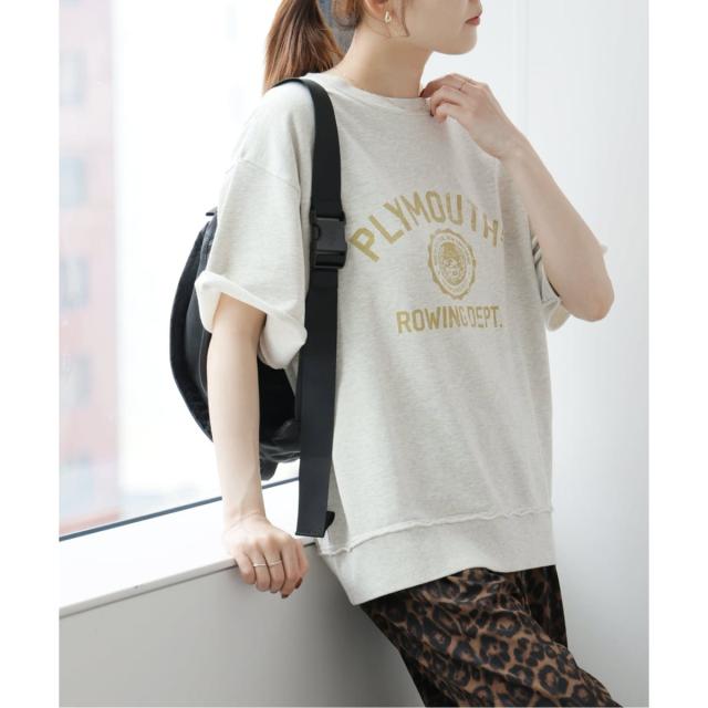 ジャーナルスタンダード レリューム（JOURNAL STANDARD relume）/《予約》カレッジロゴ裏毛プルオーバー
