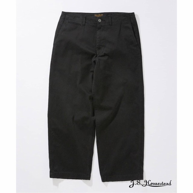 J．S．ホームステッド（J．S．Homestead）/J．S．Homestead / WIDE LEG BREAK CHINO