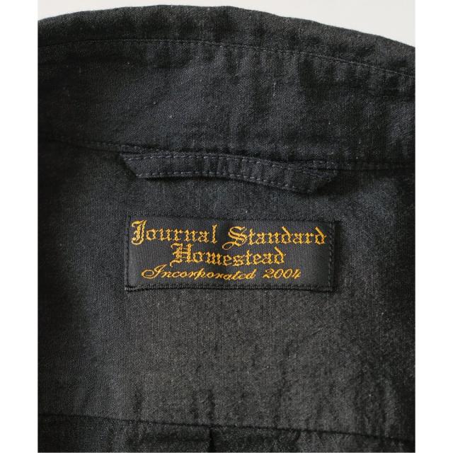 J．S．ホームステッド（J．S．Homestead）/《予約》J．S．Homestead / コットンリネン ウェザー2ウェイスリーブシャツの通販は