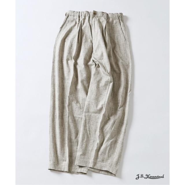 J．S．ホームステッド（J．S．stead）/J．S．stead / C/R/Si ネップ インフレーション スラックス