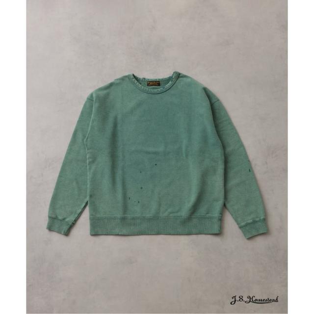 J．S．ホームステッド（J．S．stead）/J．S．stead / パシフィック 裏毛 ダメージ スウェット