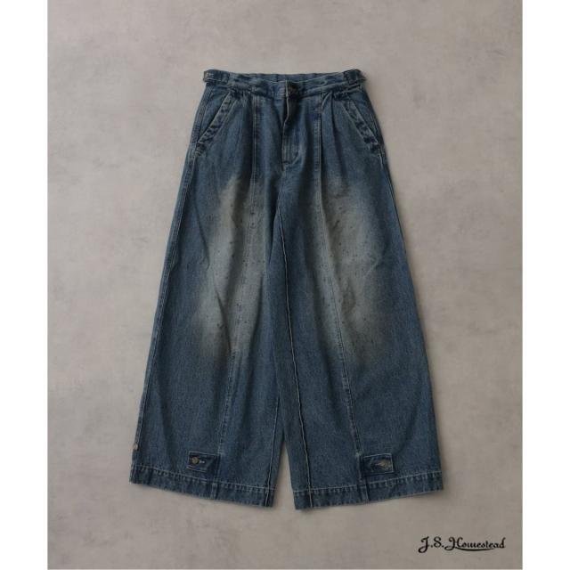 J．S．ホームステッド（J．S．stead）/J．S．stead / デニム キュロット パンツ