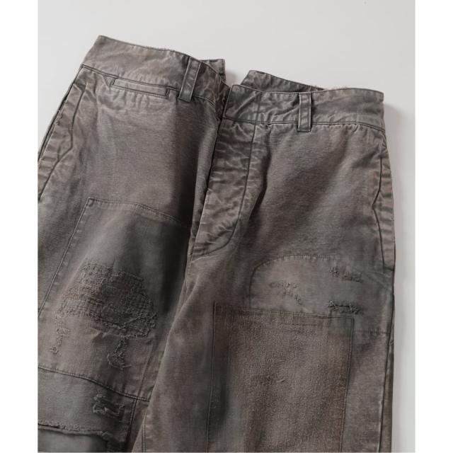 J．S．ホームステッド（J．S．stead）/《予約》J．S．stead / ユーロ ワーク パッチワーク パンツ