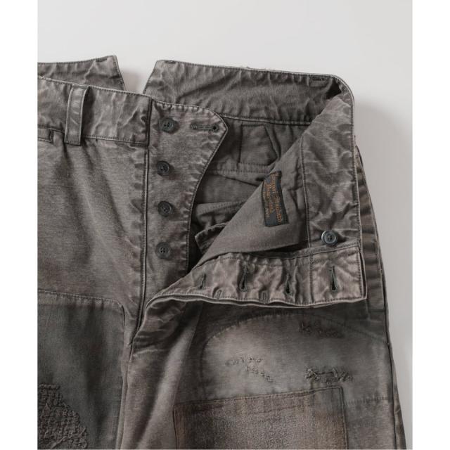 J．S．ホームステッド（J．S．stead）/《予約》J．S．stead / ユーロ ワーク パッチワーク パンツ