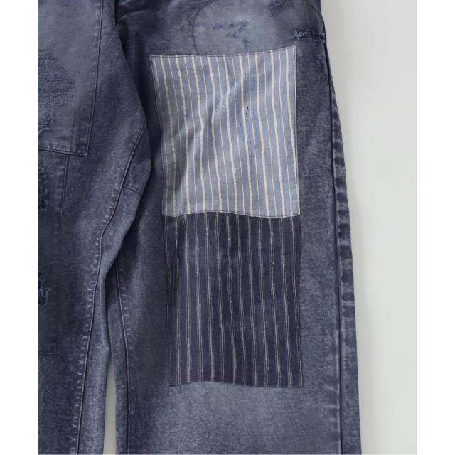 J．S．ホームステッド（J．S．stead）/《予約》J．S．stead / ユーロ ワーク パッチワーク パンツ