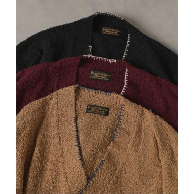 J．S．ホームステッド（J．S．stead）/《予約》J．S．stead / ハンド ステッチ ビアード カーディガン