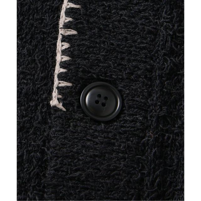 J．S．ホームステッド（J．S．stead）/《予約》J．S．stead / ハンド ステッチ ビアード カーディガン