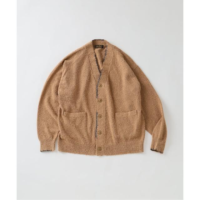 J．S．ホームステッド（J．S．stead）/《予約》J．S．stead / ハンド ステッチ ビアード カーディガン