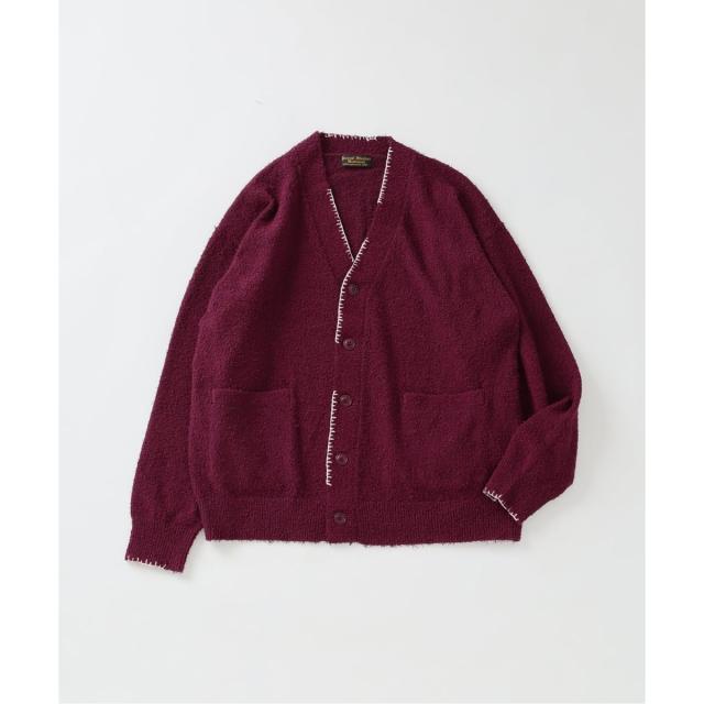 J．S．ホームステッド（J．S．stead）/《予約》J．S．stead / ハンド ステッチ ビアード カーディガン