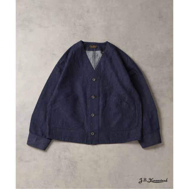 J．S．ホームステッド（J．S．Homestead）/J．S．Homestead / コットンリネン デニム “JUDO” ブルゾン_2