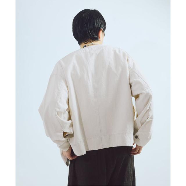 J．S．ホームステッド（J．S．Homestead）/J．S．Homestead / コットンリネン デニム “JUDO” ブルゾン_8
