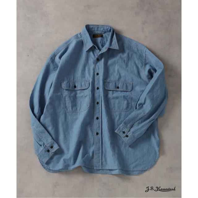 J．S．ホームステッド（J．S．Homestead）/J．S．Homestead / ワーカーズ ラージ シャツ 9,979円