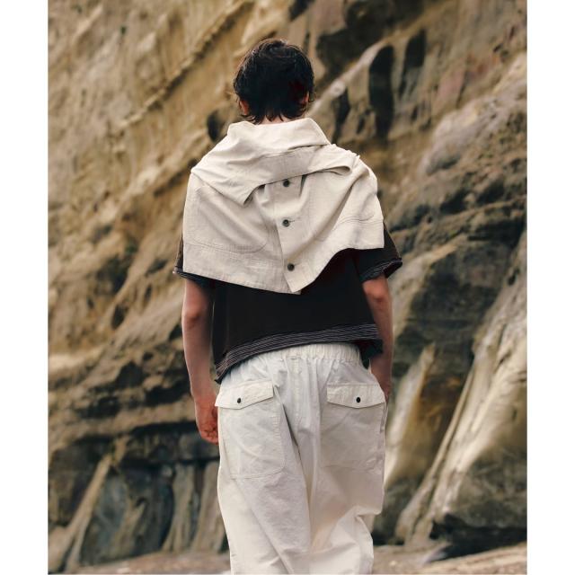 J．S．ホームステッド（J．S．Homestead）/《予約》J．S．Homestead / コットン ヘンプ エア クルー パンツ_5