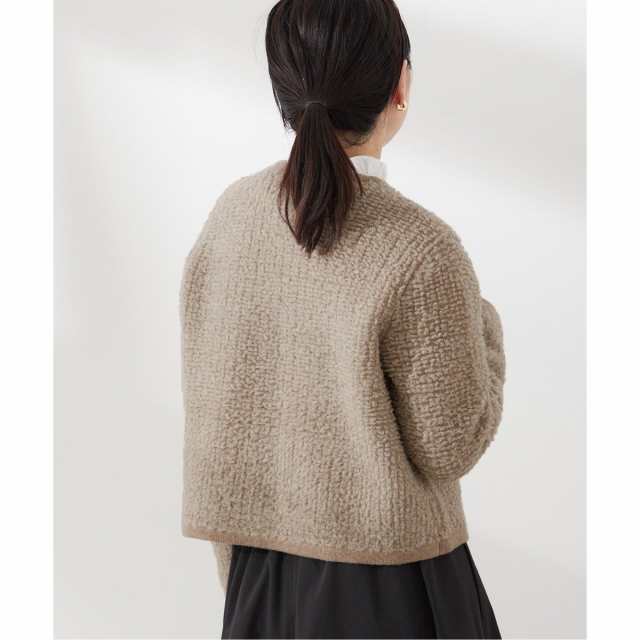 ジャーナルスタンダード レサージュ（journal standard  L’essage）/【ADAWAS/アダワス】ADAWAS−301−01/LOOP KNITTED JACKET：カーデ