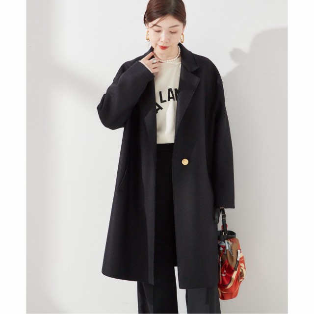 ジャーナルスタンダード レサージュ（journal standard L’essage）/別注【HARRIS WHARF LONDON】Women oversized coat：コート