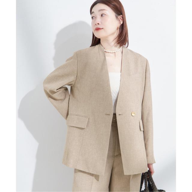 ジャーナルスタンダード レサージュ（journal standard L’essage）/《予約》リノオックスノーカラージャケット