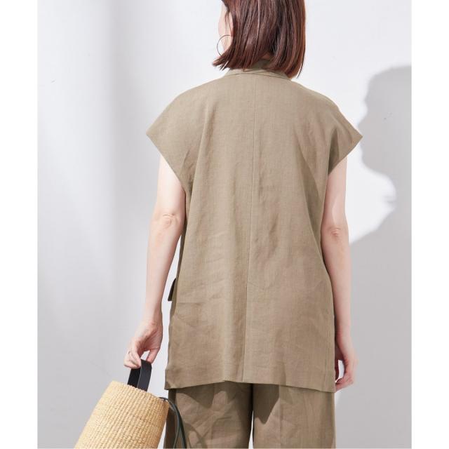 JOURNAL STANDARD L'ESSAGE リネンドルマンジャケット JOURNAL STANDARD L'ESSAGE｜リネンドルマンジャケット