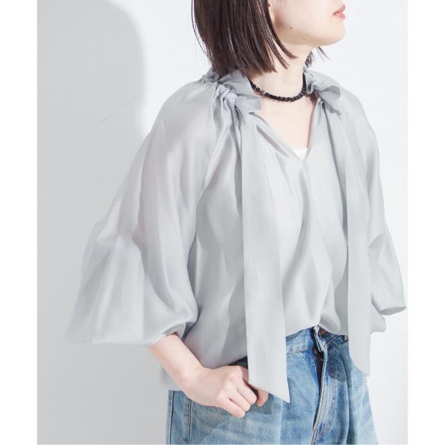 マノン Tシャツ MANON シアー メッシュ ダンボールニットハーフ
