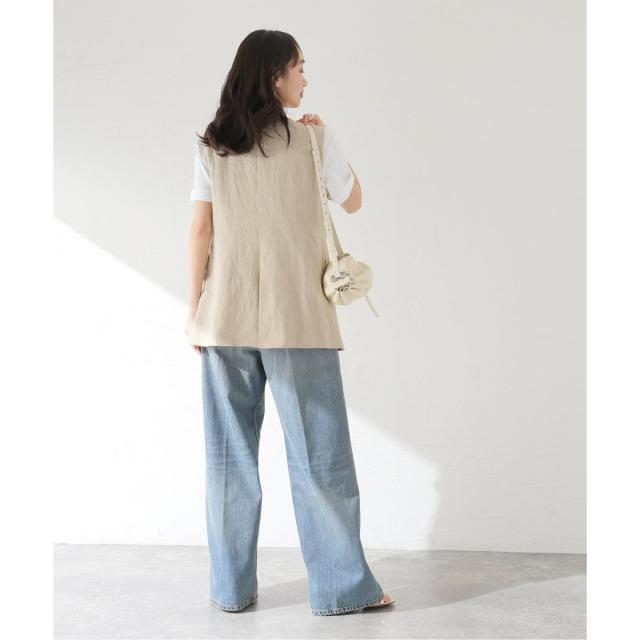 JOURNAL STANDARD デニムノーカラーベスト JOURNAL STANDARD - JOURNAL