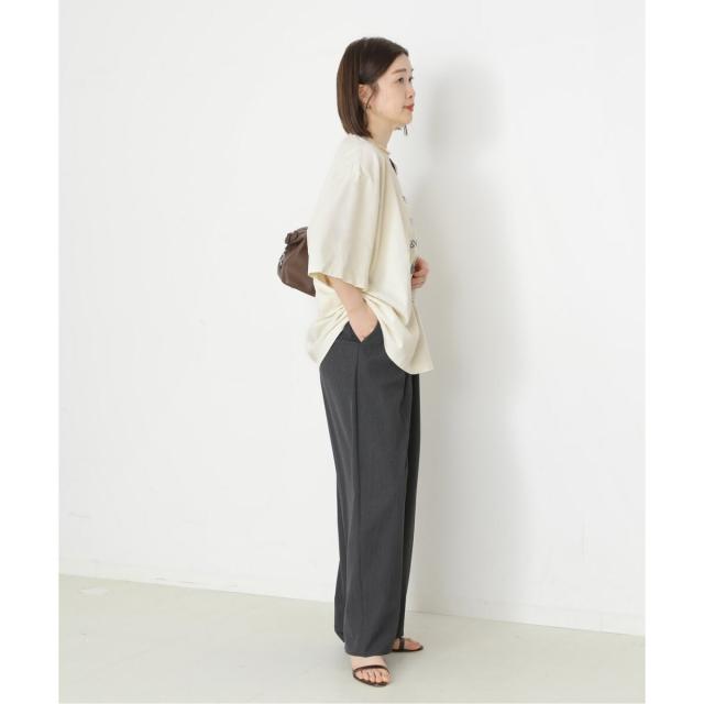 ジャーナルスタンダードレサージュPMD LOOSE FIT LOGO Tシャツ PMD LOOSE FIT LOGO Tシャツのコーディネートスナップ（ichikawa