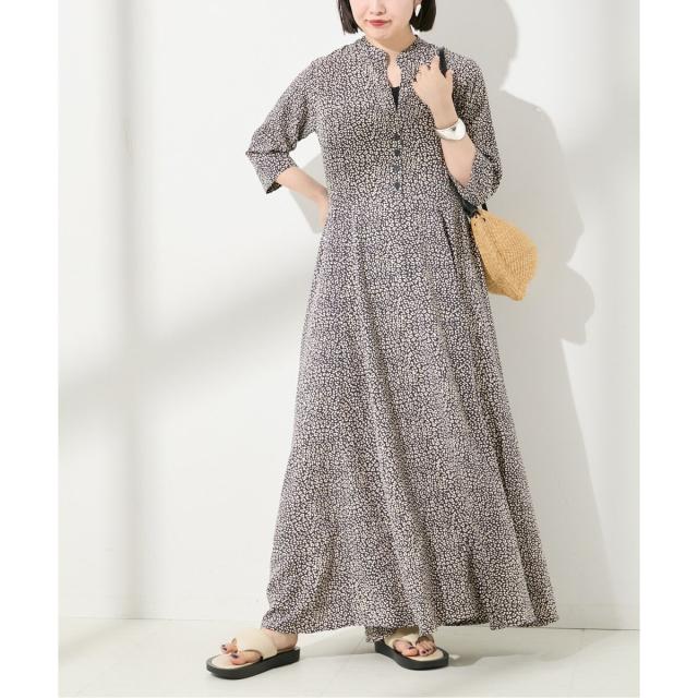 ジャーナルスタンダード レサージュ（journal standard L’essage）/《追加》《別注》【LUSANA / ルサーナ】CARL MAXI DRESS：ワンピース