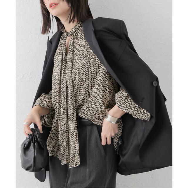 ジャーナルスタンダード レサージュ（journal standard L’essage）/《追加》IDEVEAUX＊IPEKERボウタイブラウス