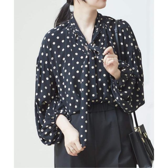 ジャーナルスタンダード レサージュ（journal standard L’essage）/《追加》IDEVEAUX＊IPEKERボウタイブラウス