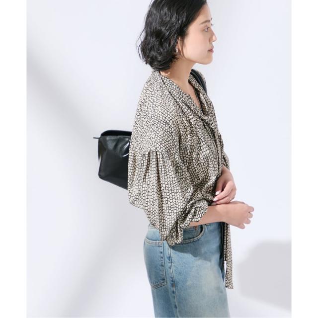 ジャーナルスタンダード レサージュ（journal standard L’essage）/《追加》IDEVEAUX＊IPEKERボウタイブラウス