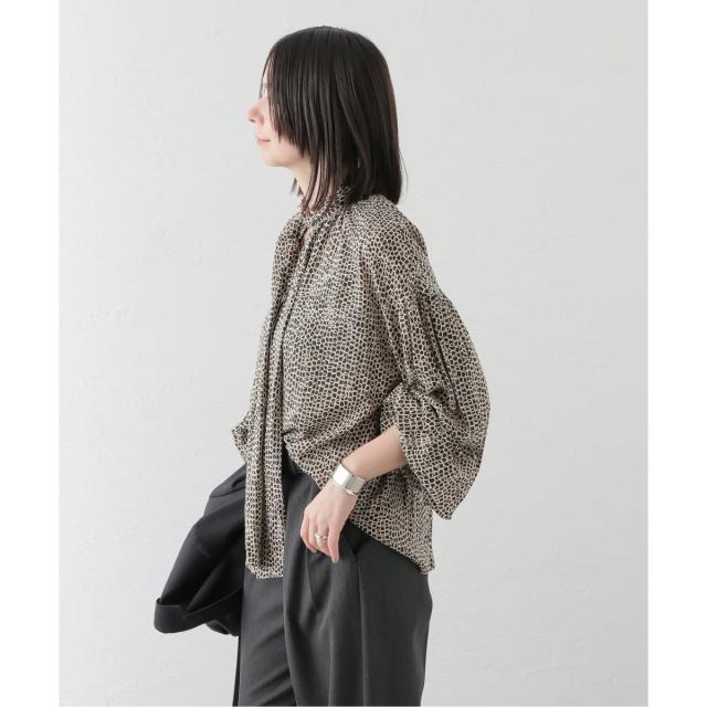 ジャーナルスタンダード レサージュ（journal standard L’essage）/《追加》IDEVEAUX＊IPEKERボウタイブラウス