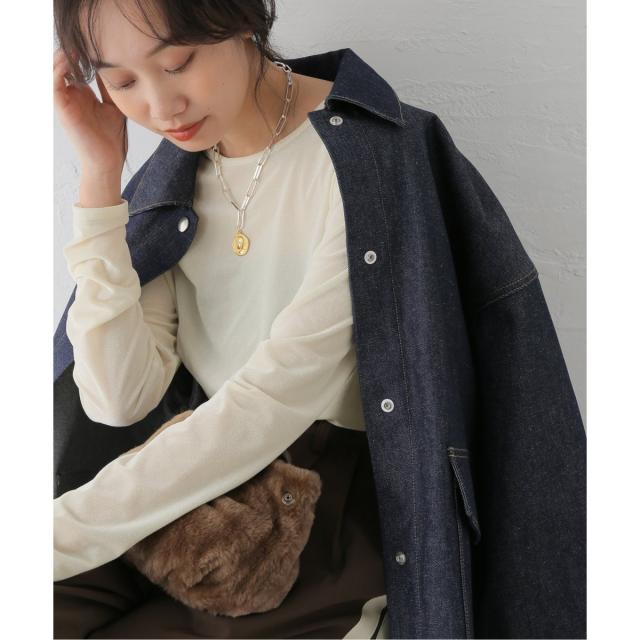 ジャーナルスタンダード レサージュ（journal standard L’essage）/《追加》【金子綾さん着用】ベロアロングスリーブプルオーバー