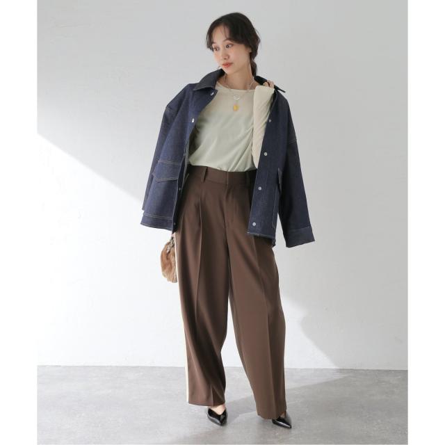 ジャーナルスタンダード レサージュ（journal standard L’essage）/《追加》【金子綾さん着用】ベロアロングスリーブプルオーバー