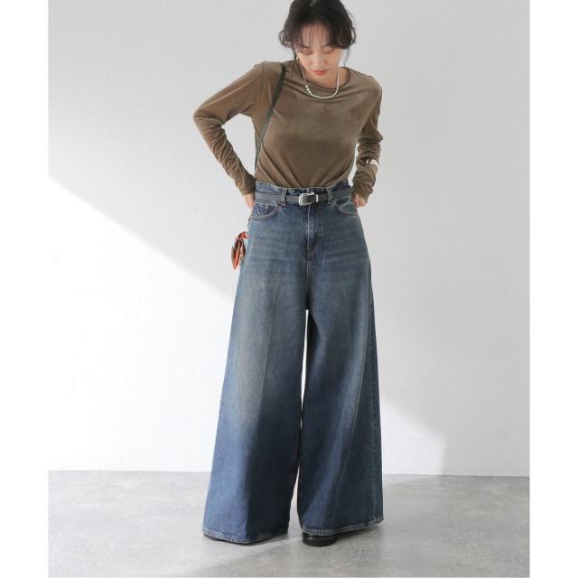 ジャーナルスタンダード レサージュ（journal standard L’essage）/《追加》【金子綾さん着用】ベロアロングスリーブプルオーバー