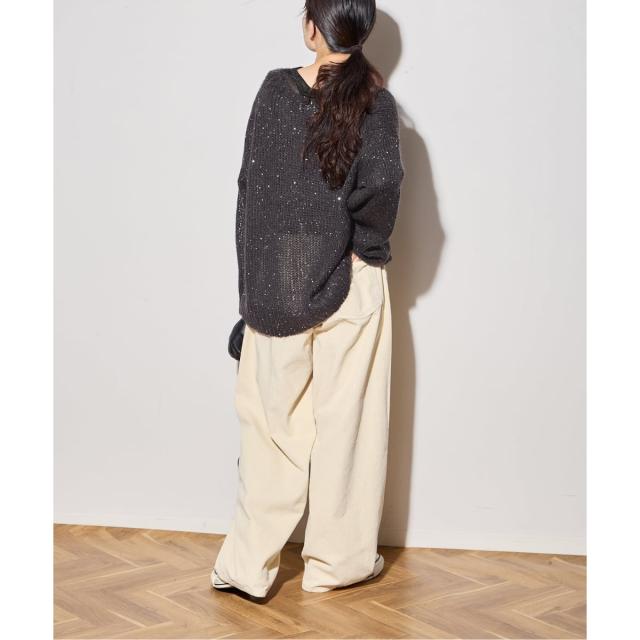 ジャーナルスタンダード レサージュ（journal standard L’essage）/《追加》モヘヤMIXスパンコールプルオーバー