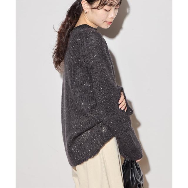 ジャーナルスタンダード レサージュ（journal standard L’essage）/《追加》モヘヤMIXスパンコールプルオーバー