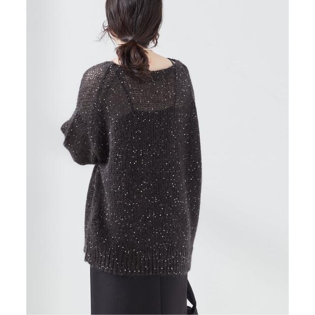 ジャーナルスタンダード レサージュ（journal standard L’essage）/《追加》モヘヤMIXスパンコールプルオーバー