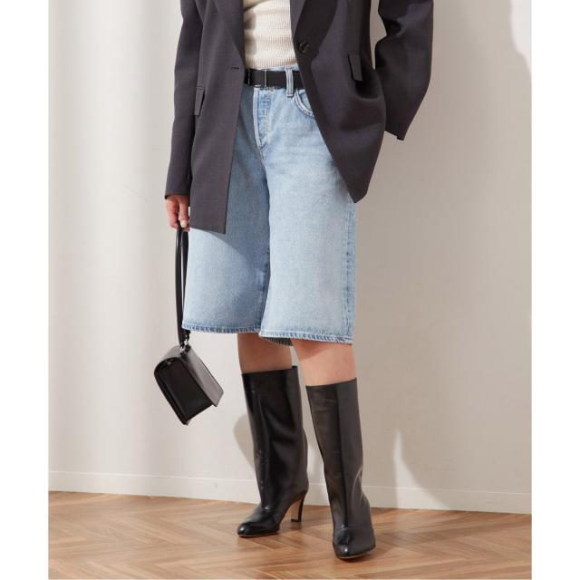 ジャーナルスタンダード レサージュ（journal standard L’essage）/【AGOLDE / エーゴールドイー】BAGGY V−SHORT IN PREVAIL：デニム