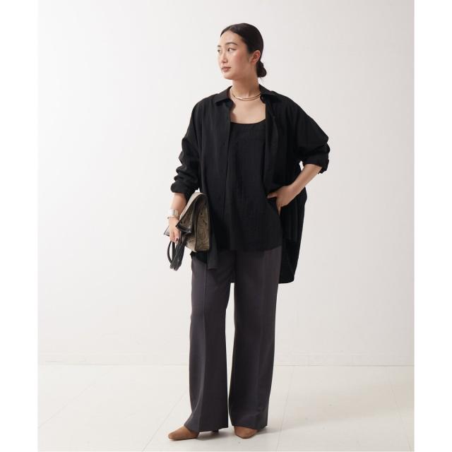 ジャーナルスタンダード レサージュ（journal standard L’essage）/《セット》シアーストライプ/ムジシャツ＆キャミブラウス