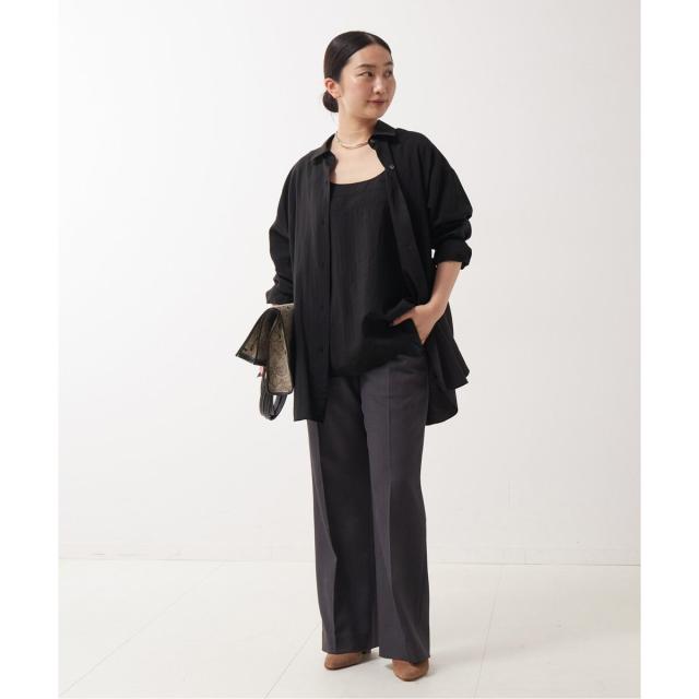 ジャーナルスタンダード レサージュ（journal standard L’essage）/《セット》シアーストライプ/ムジシャツ＆キャミブラウス