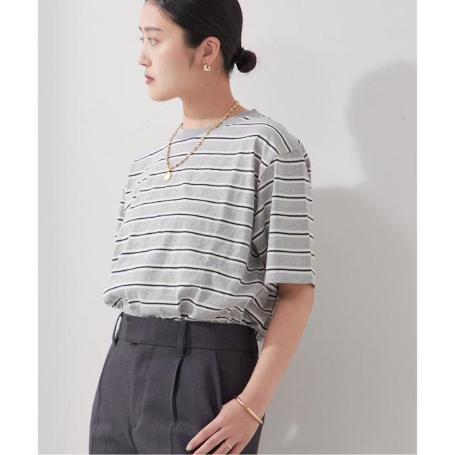 ジャーナルスタンダード レサージュ（journal standard L’essage）/マルチボーダーTシャツ