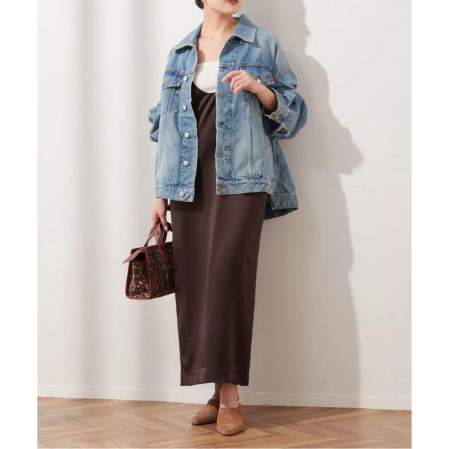 ジャーナルスタンダード レサージュ（journal standard L’essage）/サテンタンクワンピース