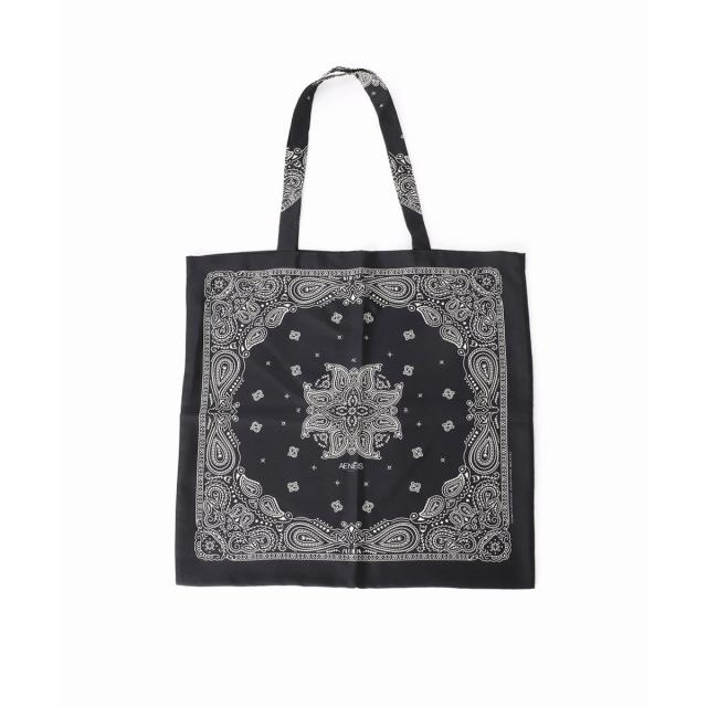 ジャーナルスタンダード レサージュ（journal standard L’essage）/《追加2》【AENEIS/エネス】 MINIMAL BANDANA SILK TOTE BAG：トー