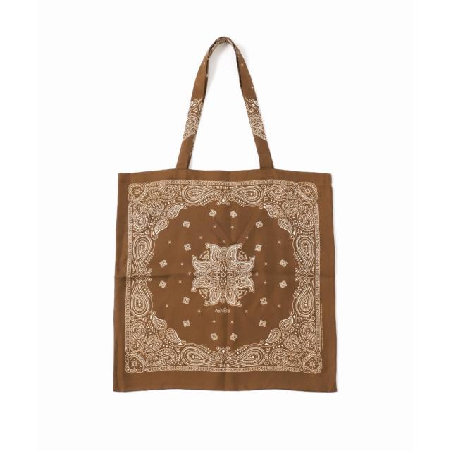 ジャーナルスタンダード レサージュ（journal standard L’essage）/《追加2》【AENEIS/エネス】 MINIMAL BANDANA SILK TOTE BAG：トー