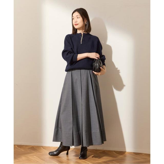 ジャーナルスタンダード レサージュ（journal standard L’essage）/《追加》WOOLプリーツスカート