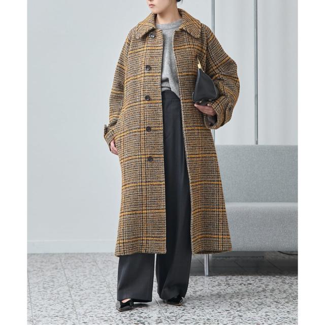 ジャーナルスタンダード レサージュ（journal standard L’essage）/《追加》モッサ/GIOLICAチェックバルカラーコート