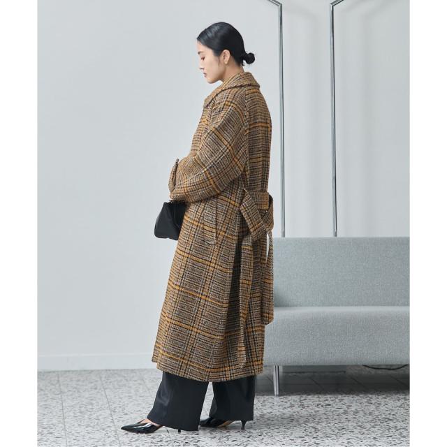 ジャーナルスタンダード レサージュ（journal standard L’essage）/《追加》モッサ/GIOLICAチェックバルカラーコート